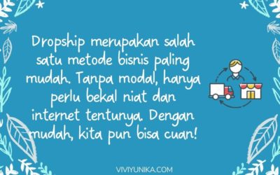 Ingin Bisnis Berbuah Manis? Mari Lakukan dengan Dropship!